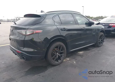 2021 Alfa Romeo Stelvio Ti Sport Awd from USA, damaged, VIN ZASPAKBN4M7D13976